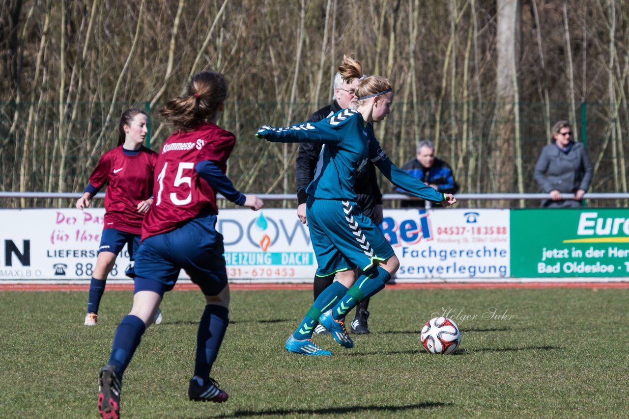 Bild 320 - B-Juniorinnen VfL Oldesloe - Krummesser SV _ Ergebnis: 4:0